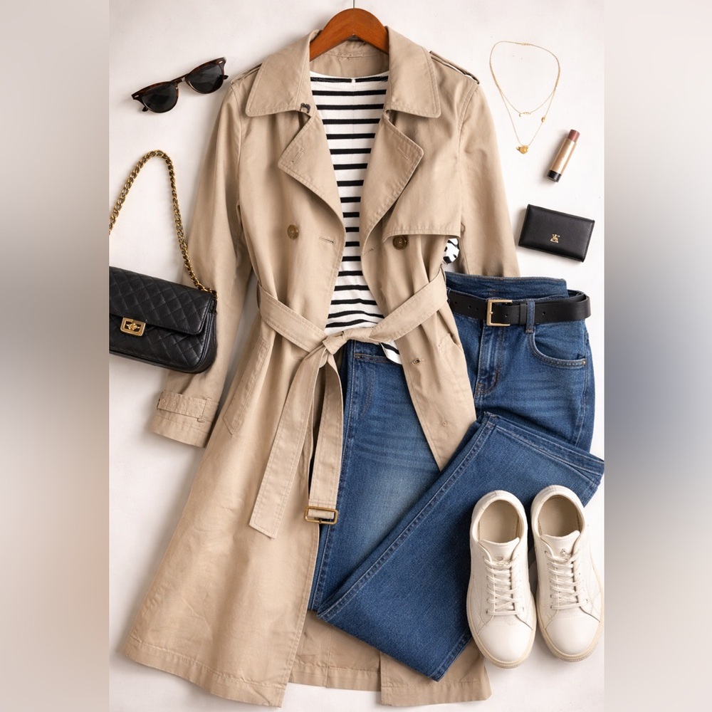 GAP Classic NWT Trench Coat XL